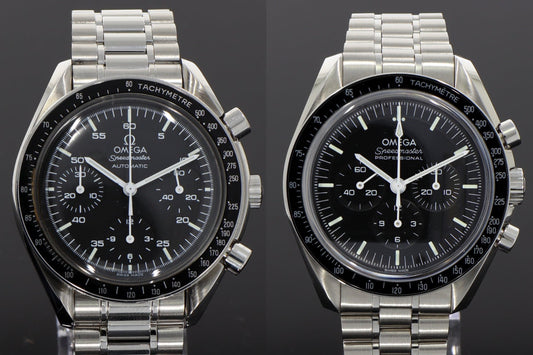 Omega Speedmaster Reduced vs. Omega Speedmaster Professional Moonwatch