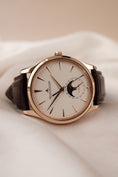 Charger l'image dans la visionneuse de la galerie, Jaeger-LeCoultre Master Ultra Thin Q1362510 Box + og. Papiere Moon Rose 99% New
