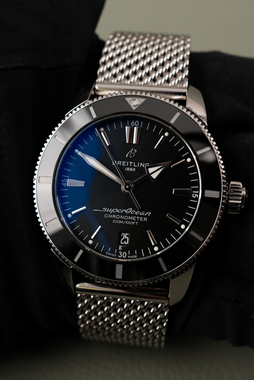 Breitling Superocean Heritage AB2030121B1A1 Box + og. Papiere B20 Automatic 44mm, Black Dial
