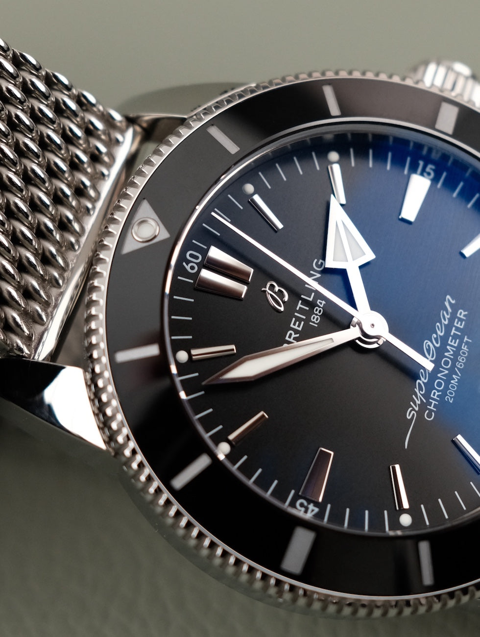 Breitling Superocean Heritage AB2030121B1A1 Box + og. Papiere B20 Automatic 44mm, Black Dial