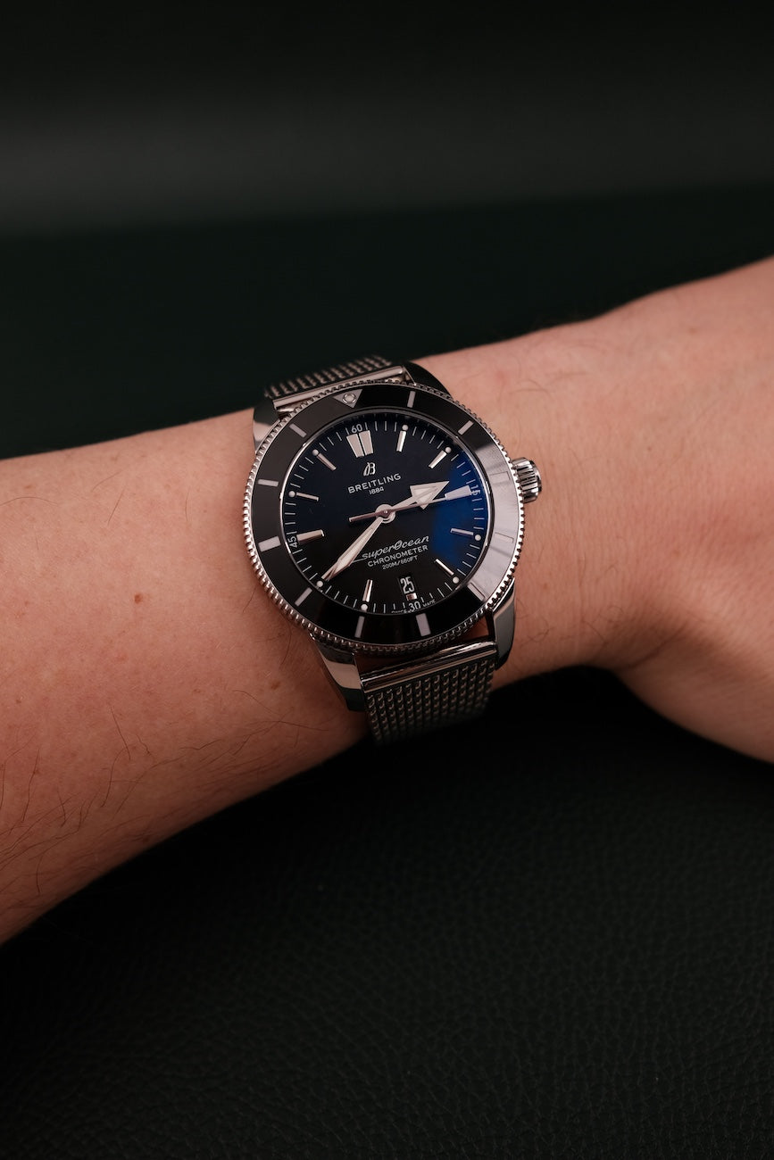 Breitling Superocean Heritage AB2030121B1A1 Box + og. Papiere B20 Automatic 44mm, Black Dial