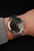 Cargar la imagen en la vista de la galería, Omega Speedmaster Date 351354 Original Papiere Black Dial, Serviced
