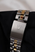 Cargar la imagen en la vista de la galería, Tudor Prince Date Day 76213 Original Papiere Silver Linen Diamond Dial, SERVICED, First Buyer's Invoice
