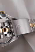 Cargar la imagen en la vista de la galería, Tudor Prince Date Day 76213 Original Papiere Silver Linen Diamond Dial, SERVICED, First Buyer's Invoice
