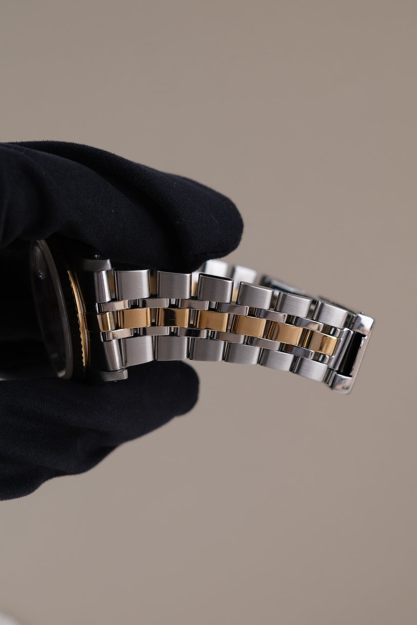 Tudor Prince Date Day 76213 Original Papiere Silver Linen Diamond Dial, SERVICED, First Buyer's Invoice