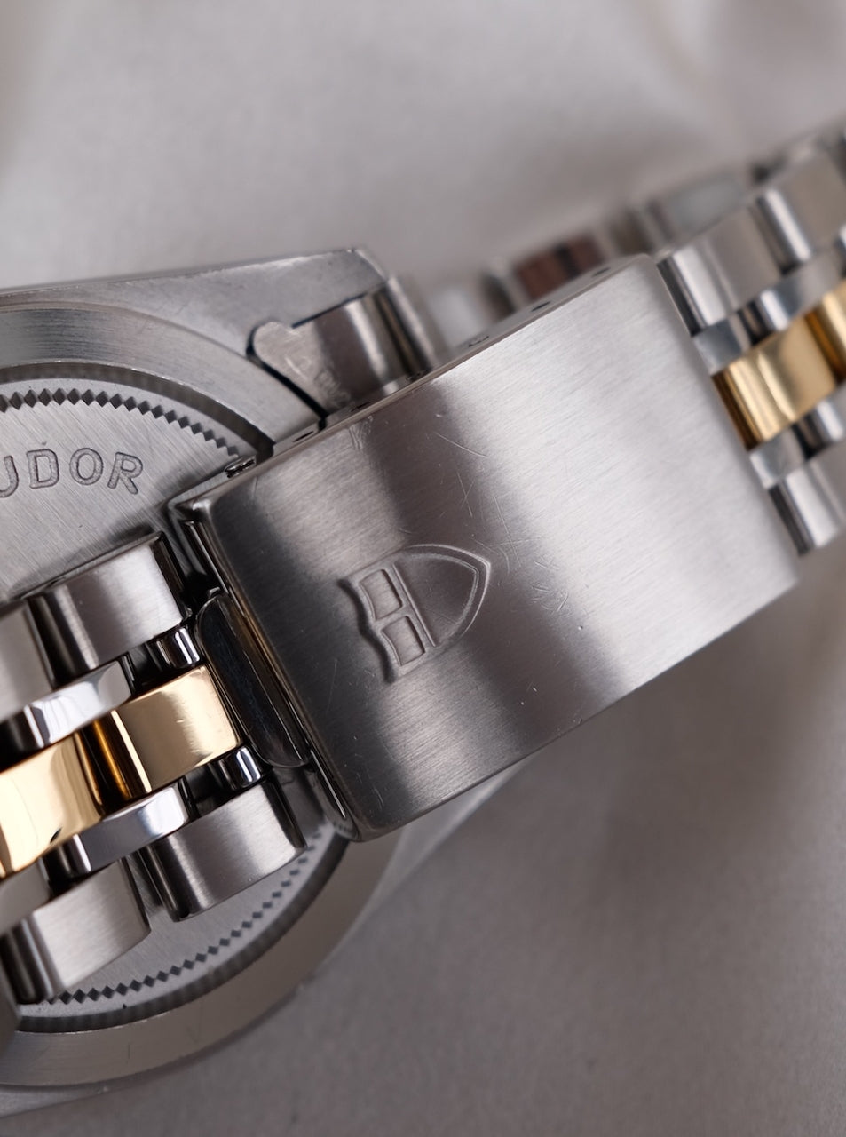 Tudor Prince Date Day 76213 Original Papiere Silver Linen Diamond Dial, SERVICED, First Buyer's Invoice