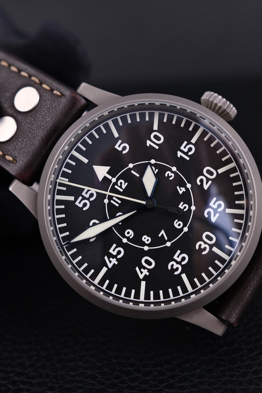 Laco Flieger Black Dial, 45mm, 2020 861753 - Thumbnail