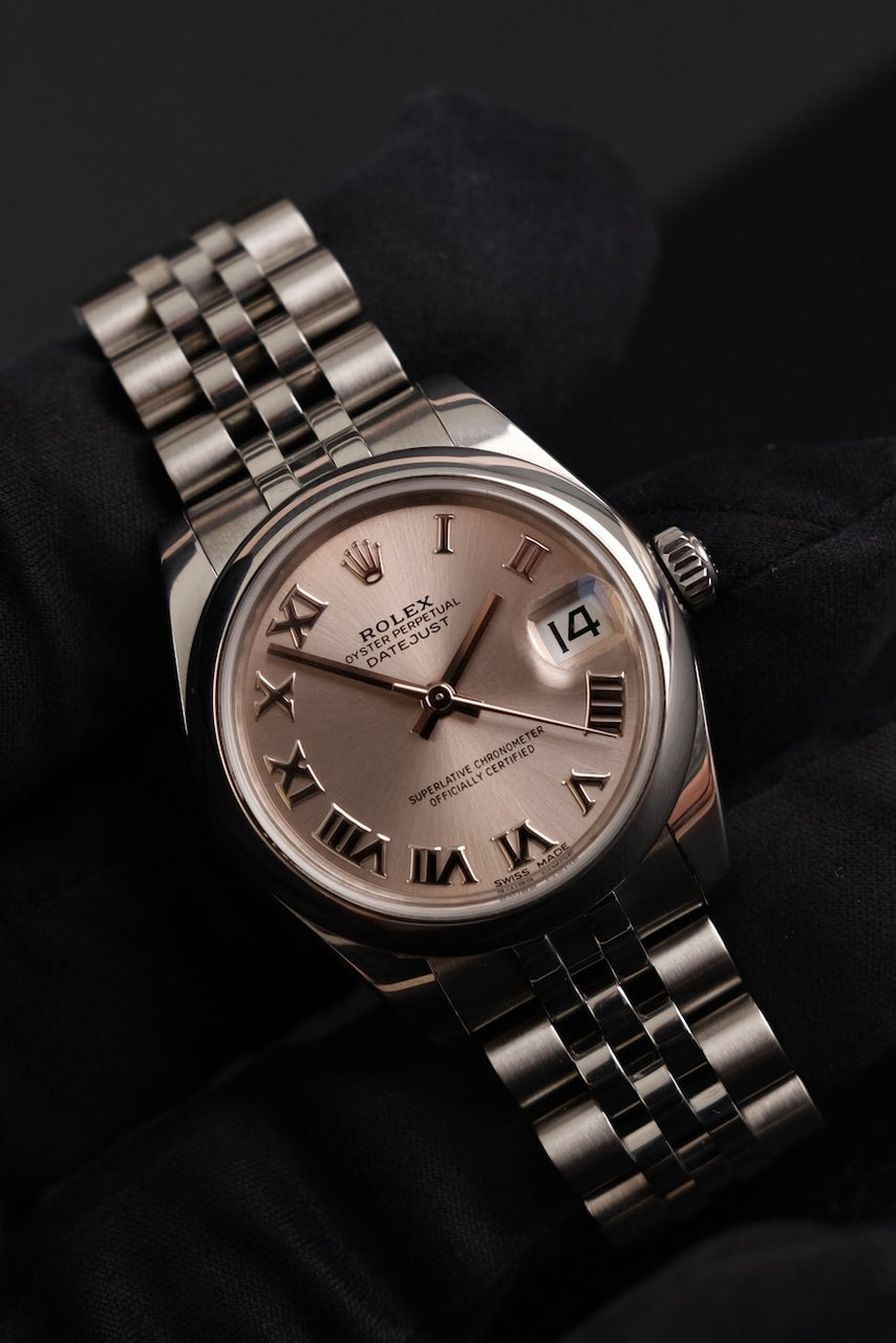 Rolex Datejust 31 178240 Box + og. Papiere Superjubilee, Silver Roman Dial, 31mm