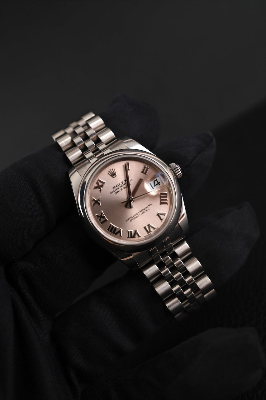 Rolex Datejust 31 178240 Box + og. Papiere Superjubilee, Silver Roman Dial, 31mm
