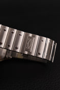 Load image into Gallery viewer, Cartier Santos WSSA0037 Box + og. Papiere 99% New, Grey Dial, Warranty 2029

