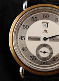 Charger l'image dans la visionneuse de la galerie, Maurice Lacroix Masterpiece Springende Stunde 28505 Box + og. Papiere German First Buyer's Invoice, SERVICED
