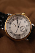 Charger l'image dans la visionneuse de la galerie, Maurice Lacroix Masterpiece Springende Stunde 28505 Box + og. Papiere German First Buyer's Invoice, SERVICED
