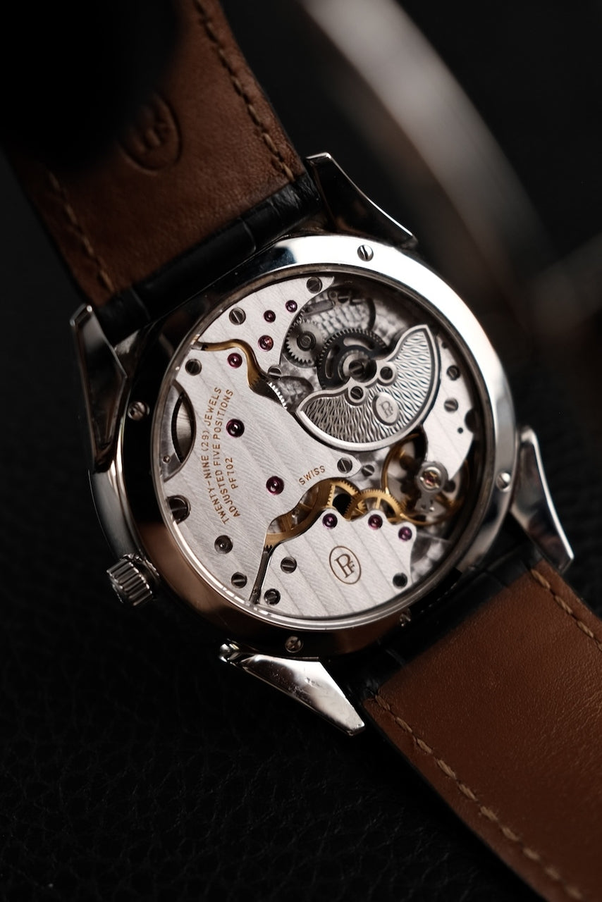 Parmigiani Fleurier Tonda 1950 PFC288 Box + og. Papiere 40mm, Black Dial, German Delivered, PFC288-0001400-XA1442