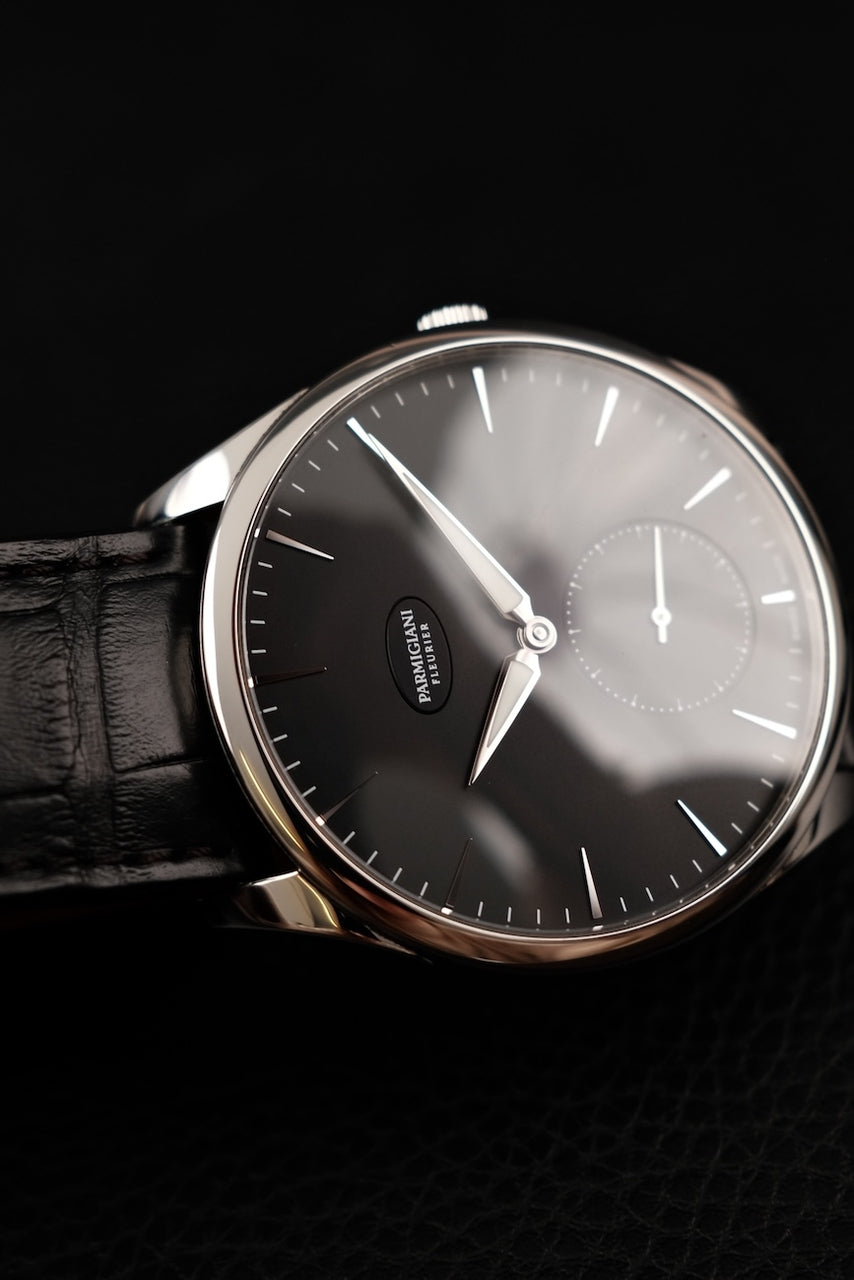 Parmigiani Fleurier Tonda 1950 PFC288 Box + og. Papiere 40mm, Black Dial, German Delivered, PFC288-0001400-XA1442
