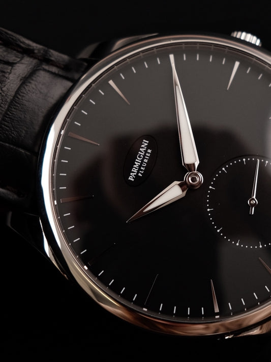 Parmigiani Fleurier Tonda 1950 PFC288 Box + og. Papiere 40mm, Black Dial, German Delivered, PFC288-0001400-XA1442