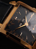 Load image into Gallery viewer, Omega Cosmic 1951 Museum Collection Collector´s Series Number Two 57018000  Box + og. Papiere NOS NEVER WORN Rose Triple Date
