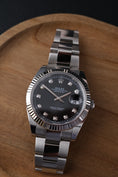 Load image into Gallery viewer, Rolex Datejust 41 126334 Box + og. Papiere Black Diamond Dial UNWORN, 2025
