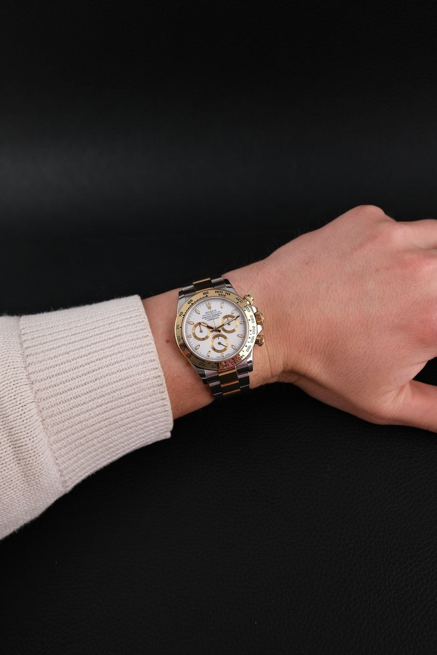 Rolex Daytona 116503 Box + og. Papiere SERVICED,LC EU, White Dial, 40mm