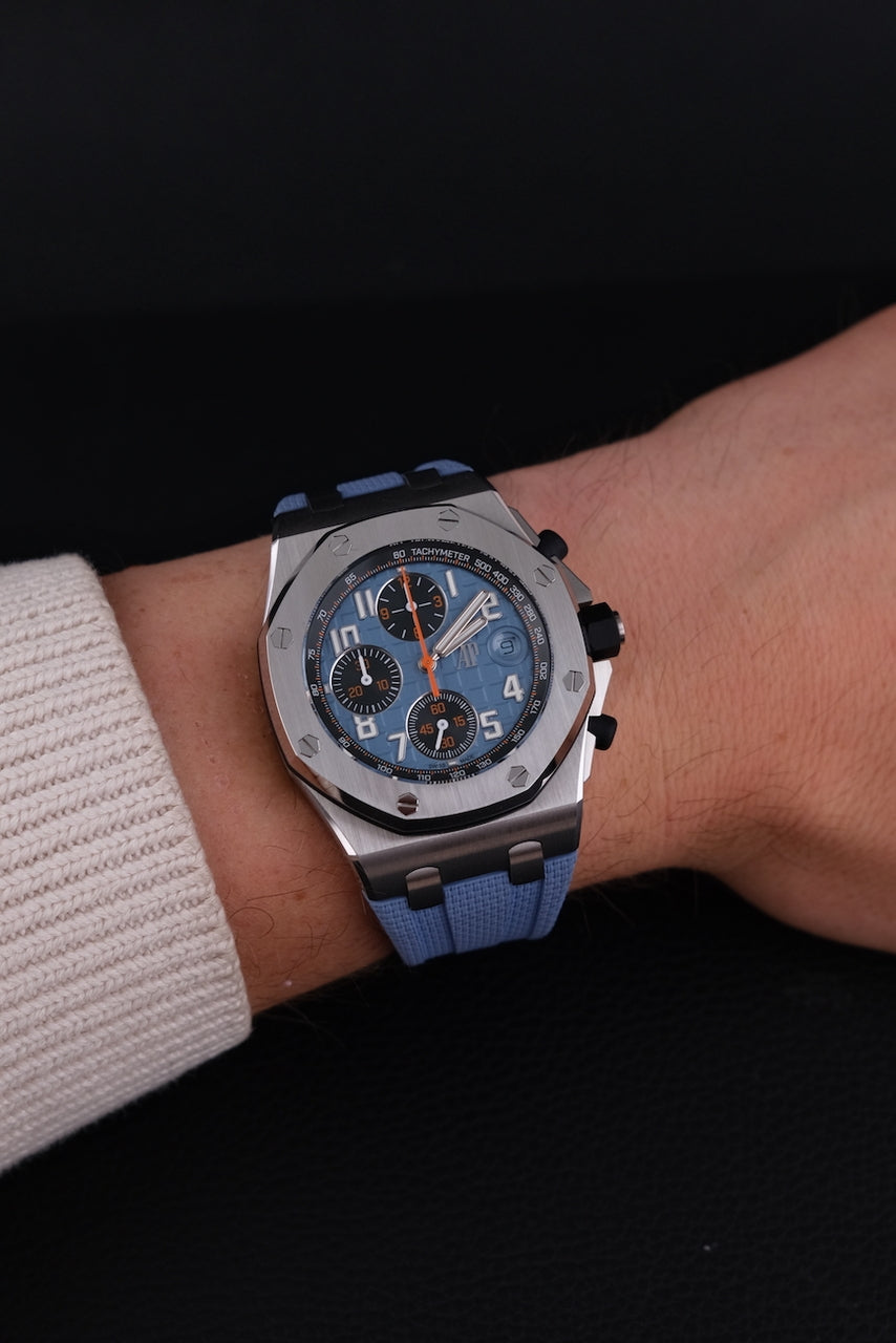 Audemars Piguet Royal Oak Offshore Tiffany Blue 26238ST.OO.A340CA.01 - Detail view 12