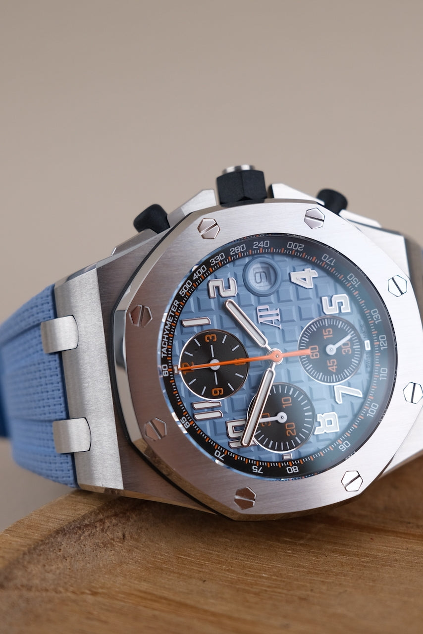 Audemars Piguet Royal Oak Offshore Tiffany Blue 26238ST.OO.A340CA.01 - Detail view 2