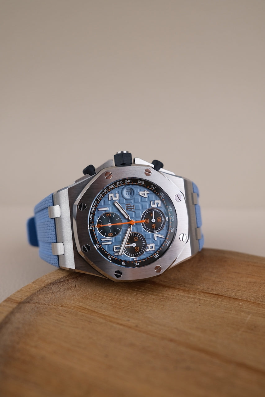 Audemars Piguet Royal Oak Offshore Tiffany Blue 26238ST.OO.A340CA.01 - Detail view 1