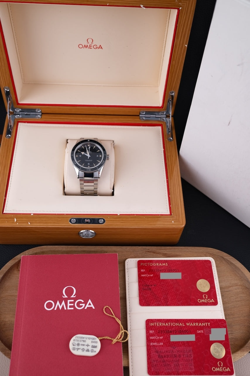 Omega Seamaster 300 23330412101001 - Papiere und oder Lieferumfang