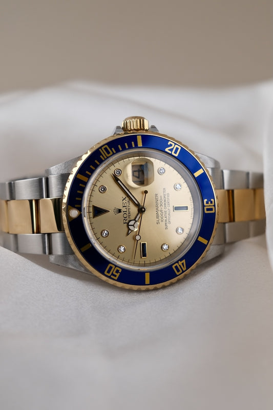 Rolex Submariner 16613 Serti / Sultan Dial