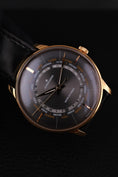 Load image into Gallery viewer, Junghans Meister Worldtimer 27/5013.01 Box + og. Papiere German Delivered, 40mm
