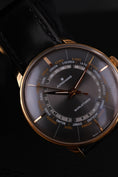 Load image into Gallery viewer, Junghans Meister Worldtimer 27/5013.01 Box + og. Papiere German Delivered, 40mm
