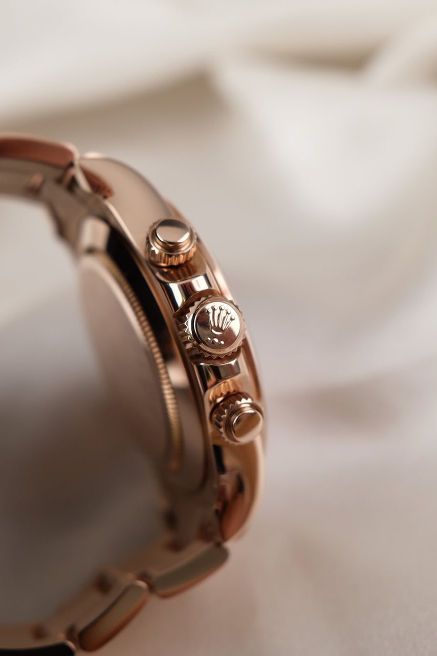 Rolex Daytona 116505 Box + og. Papiere Baguette Dial Rolex CPO Card First Buyer´s Receipt
