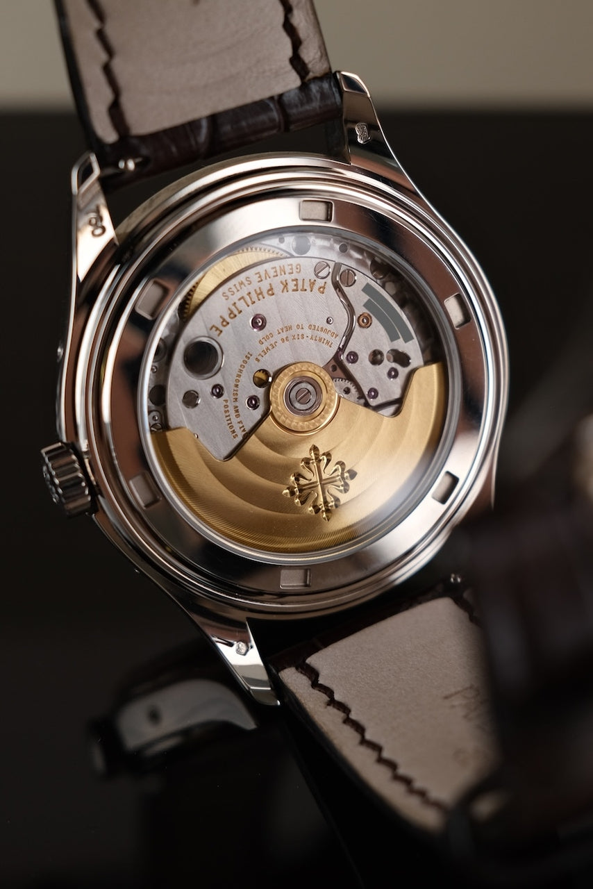 Patek Philippe Annual Calendar 5146G-001 Box + og. Papiere 18k White Gold, Moonphase, German Delivered, Cream Dial