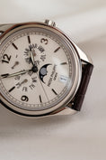Cargar la imagen en la vista de la galería, Patek Philippe Annual Calendar 5146G-001 Box + og. Papiere 18k White Gold, Moonphase, German Delivered, Cream Dial
