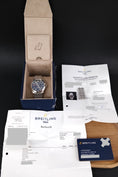 Bild in Galerie-Betrachter laden, Breitling Chronomat GMT 40 A32398101M1A1 Box + og. Papiere German First Buyer's Invoice, Grey Dial, Breitling Warranty 08/2028
