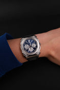 Bild in Galerie-Betrachter laden, Bulgari Octo Finissimo Chronograph GMT 103467 Box + og. Papiere Blue Dial, Warranty 11/2026
