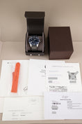 Bild in Galerie-Betrachter laden, Glashütte SeaQ Panoramadatum 1-36-13-02-81-34 Box + og. Papiere Blue Dial, incl. Orange Nato Glashütte Original Strap
