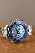 Carica l'immagine nel visualizzatore della galleria, Omega Seamaster Professional Chronograph 21030445106001 Box + og. Papiere Silver Grey Dial, German Delivered, 44mm
