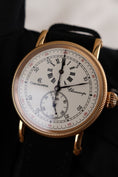 Bild in Galerie-Betrachter laden, Chronoswiss Chronoscope CH 1521 R Box + og. Papiere 18k Pink Gold, Monopusher, First Buyer's Invoice
