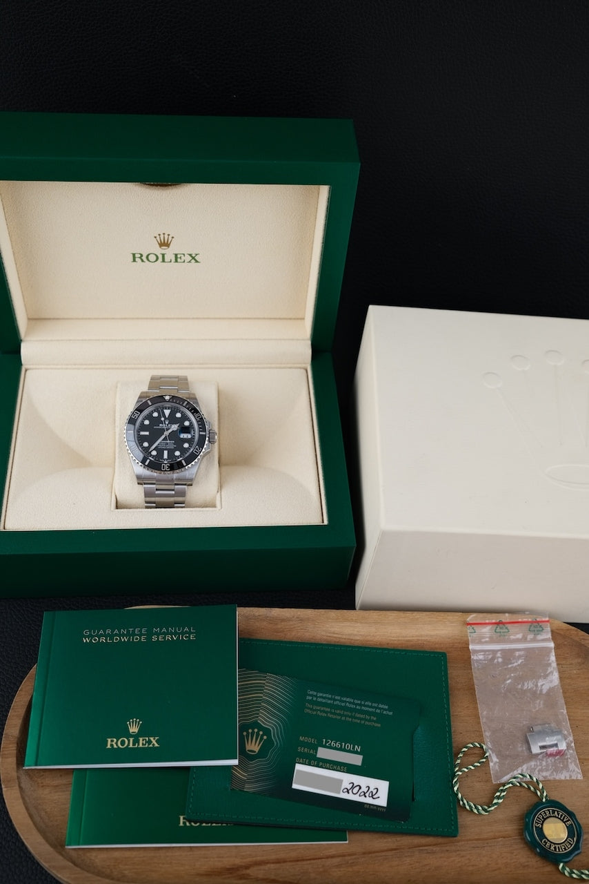 Rolex Submariner Date 126610LN - Papiere und oder Lieferumfang