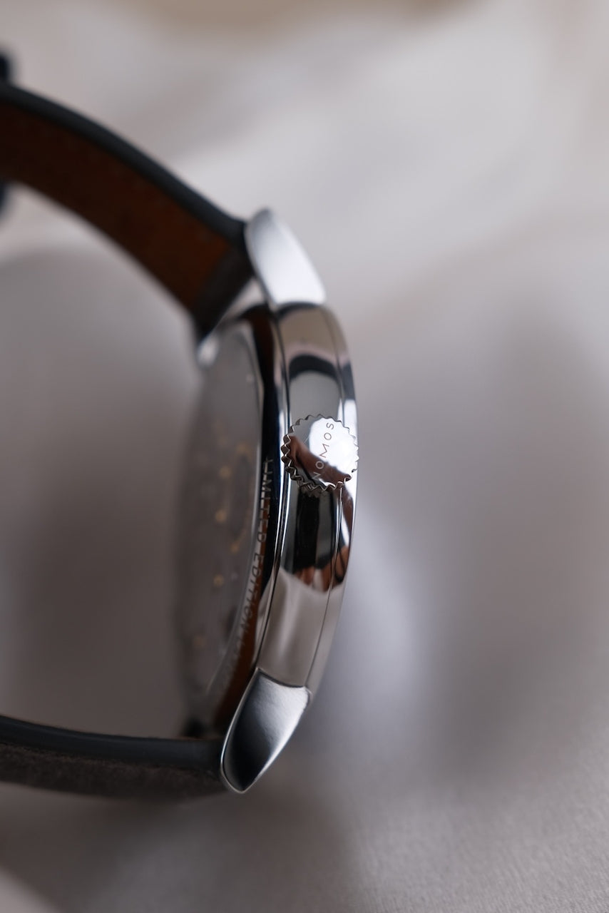 Nomos Lambda Blue 175 Years Watchmaking Glashütte 960.S3 - Detail view 8
