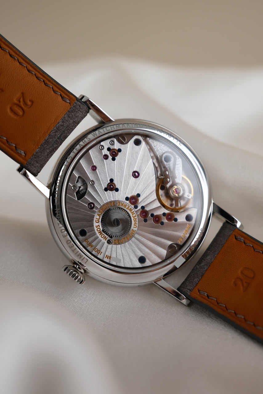 Nomos Lambda Blue 175 Years Watchmaking Glashütte 960.S3 - Detail view 2