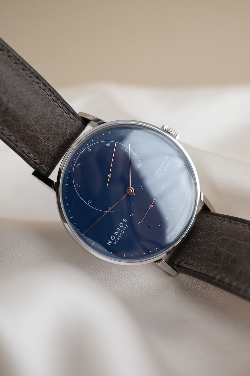 Nomos Lambda Blue 175 Years Watchmaking Glashütte 960.S3 - Main product image