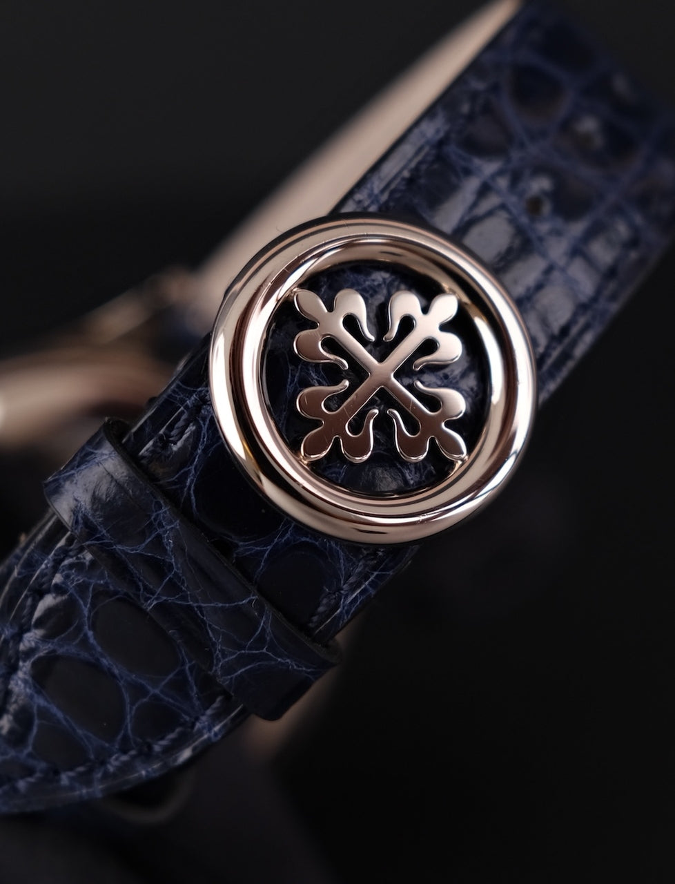 Patek Philippe Annual Calendar Blue Baguette Diamond Dial 5396G-017 Box + og. Papiere German Delivered, Moonphase, 18k White Gold
