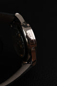 Cargar la imagen en la vista de la galería, Patek Philippe Annual Calendar Blue Baguette Diamond Dial 5396G-017 Box + og. Papiere German Delivered, Moonphase, 18k White Gold
