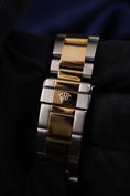 Bild in Galerie-Betrachter laden, Rolex Yachtmaster 16623 Box + og. Papiere Rolex Service, LC 100 German Delivered, S/G, Blue Dial,
