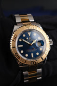 Bild in Galerie-Betrachter laden, Rolex Yachtmaster 16623 Box + og. Papiere Rolex Service, LC 100 German Delivered, S/G, Blue Dial,
