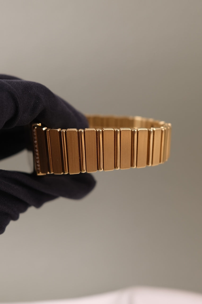 Piaget Polo 7561 C735 Box 32mm, Rare Qatar Dial Factory Set, 18k Gold