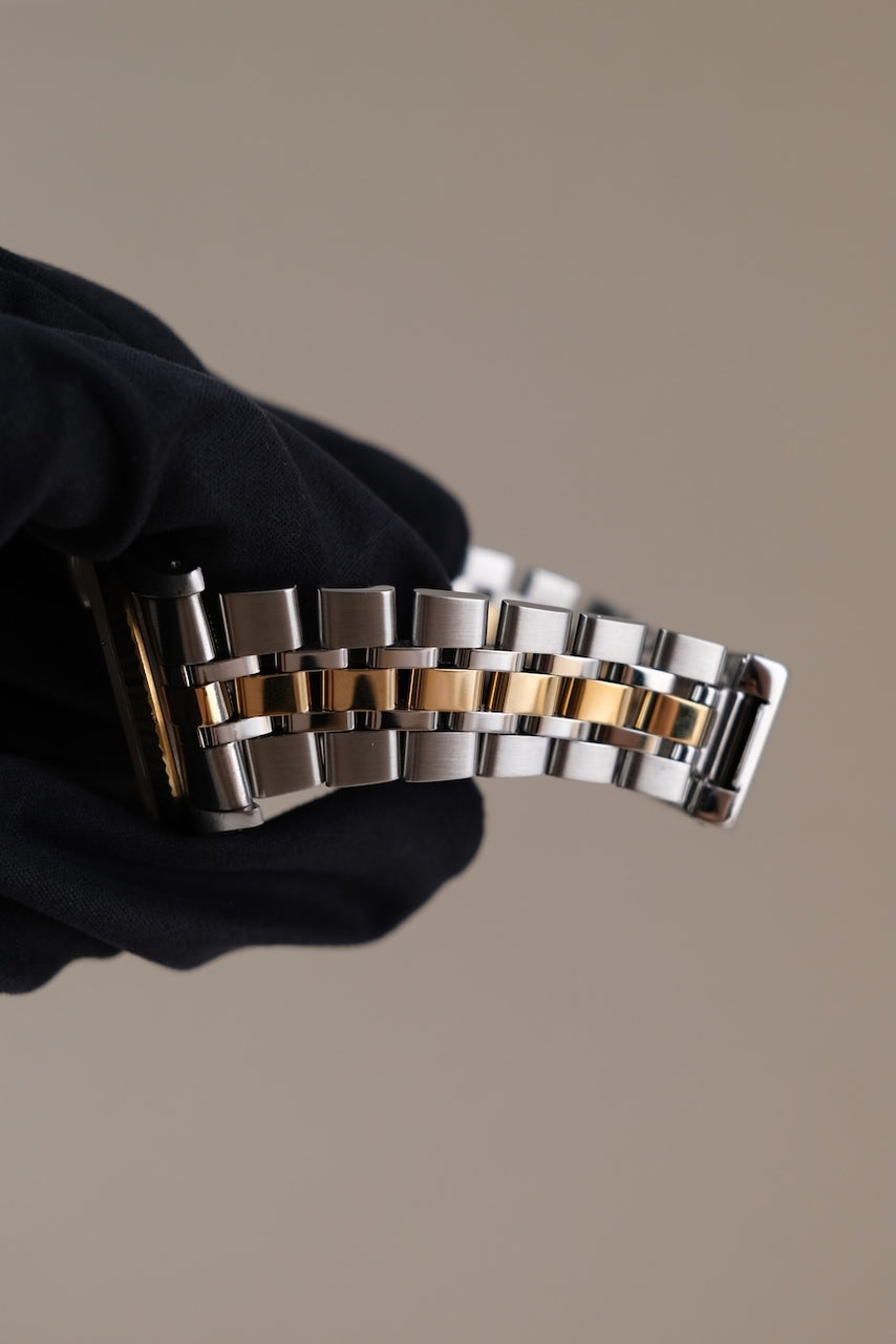 Tudor Prince Date Day 76213 Original Papiere Linen Diamond Dial