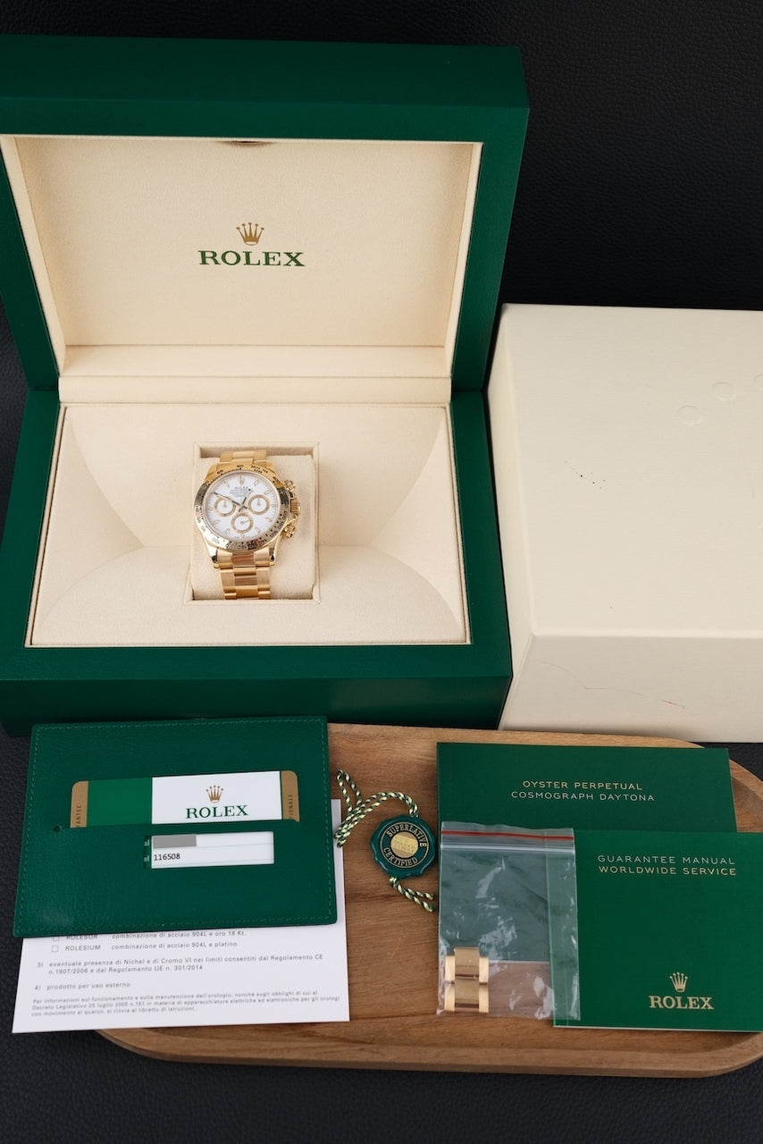 Rolex Daytona 116508 - Papiere und oder Lieferumfang