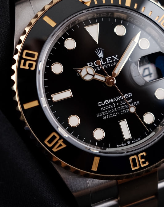 Rolex Submariner Date 126613LN Box + og. Papiere S/G, Black Dial, 2022