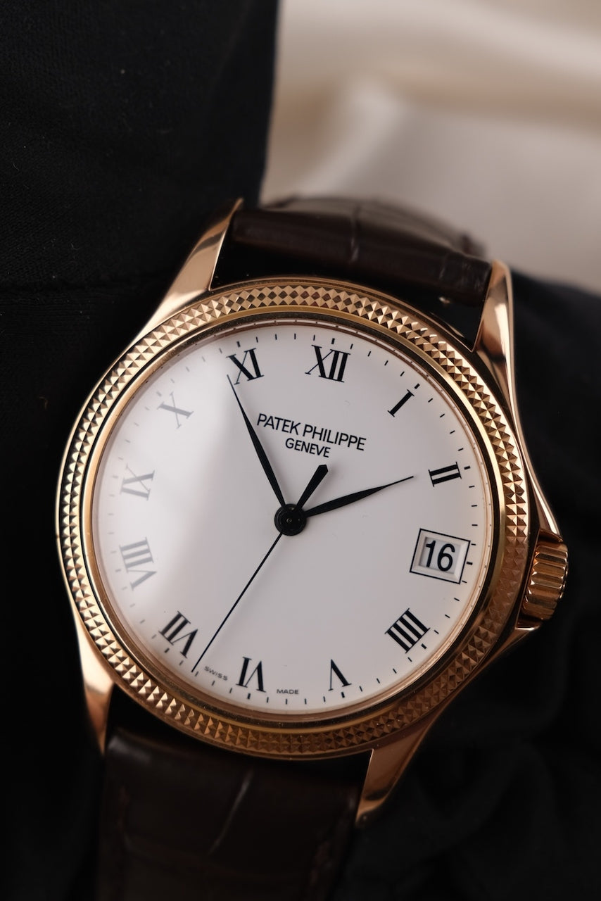 Patek Philippe Calatrava 5117R Box + og. Papiere 18k Rose Gold, SERVICED
